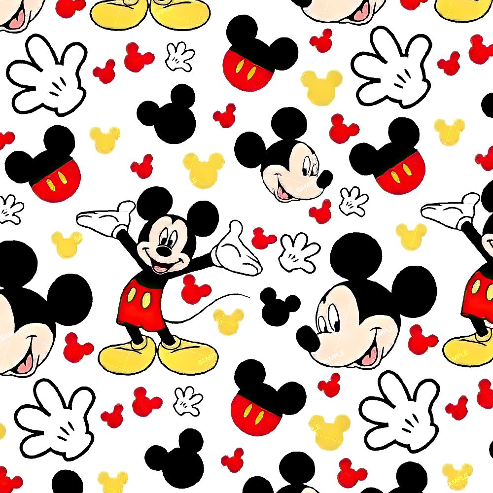 Red and Yellow Mickey