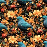 Royal-Blue-Birds