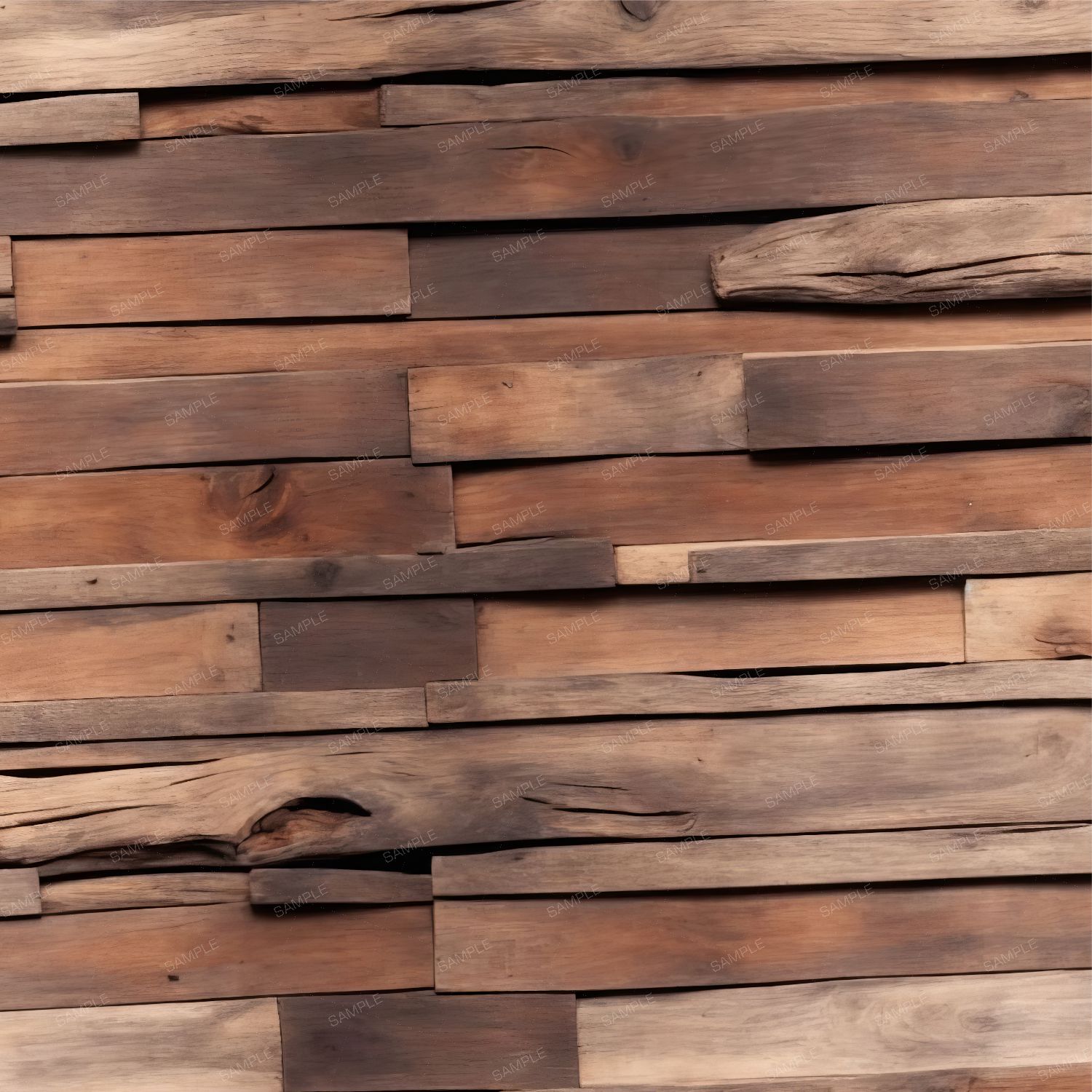 Rustic Wood Strips 42