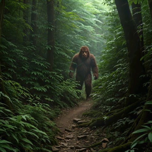 Sasquatch on the Trail