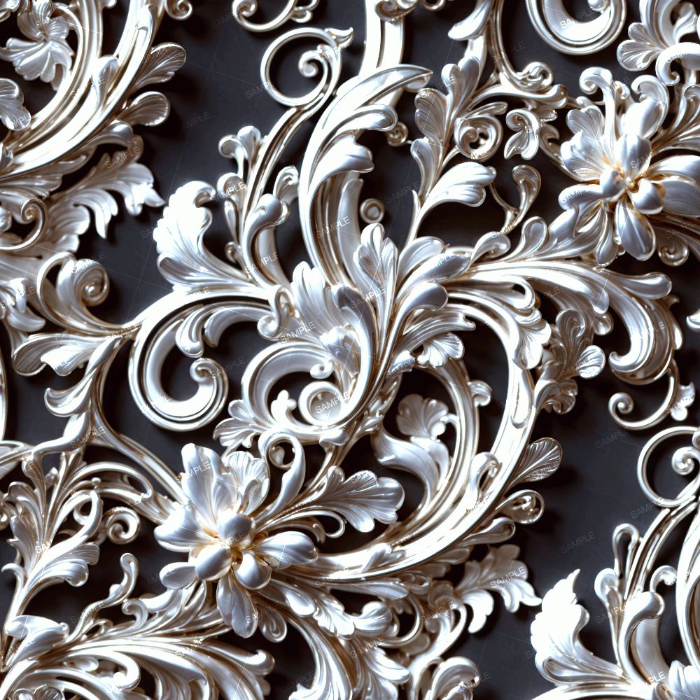 Silver Scrollwork 55