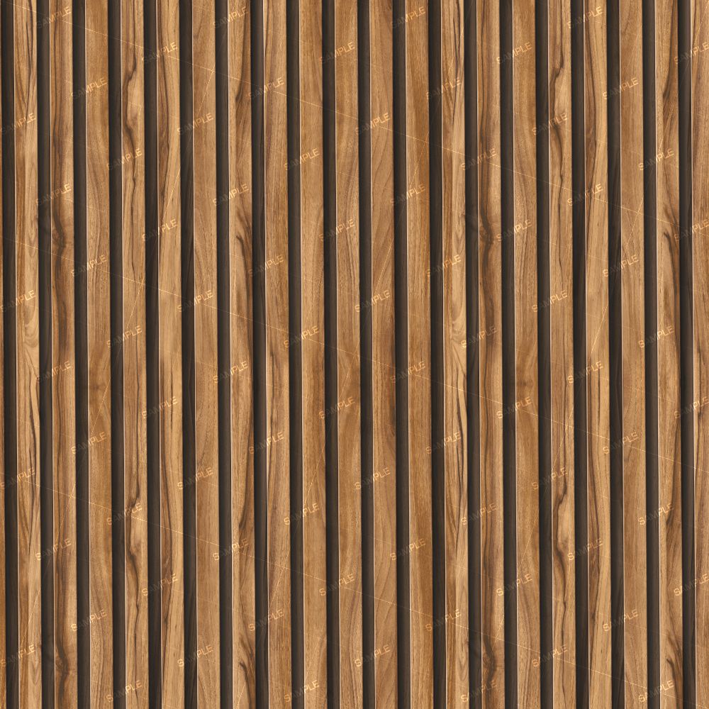 Slatted Wood Wall 22