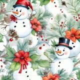 Snowman-Watercolor