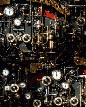 SteamPunk Control Panel 45