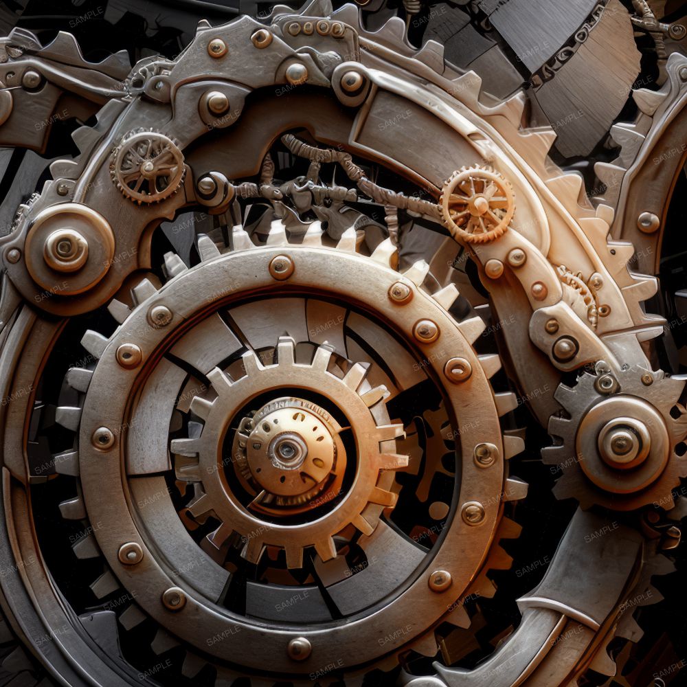 Steampunk Cogs Gears