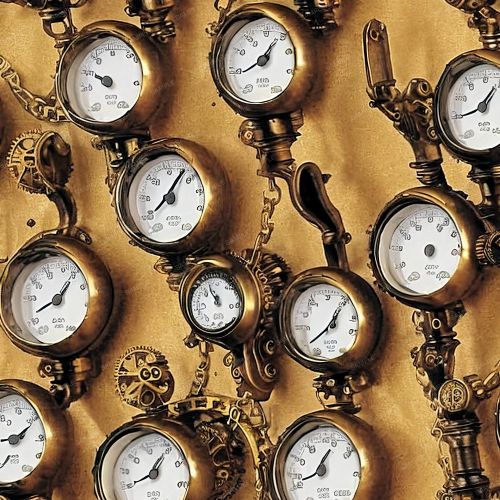 Steampunk Gauges 42