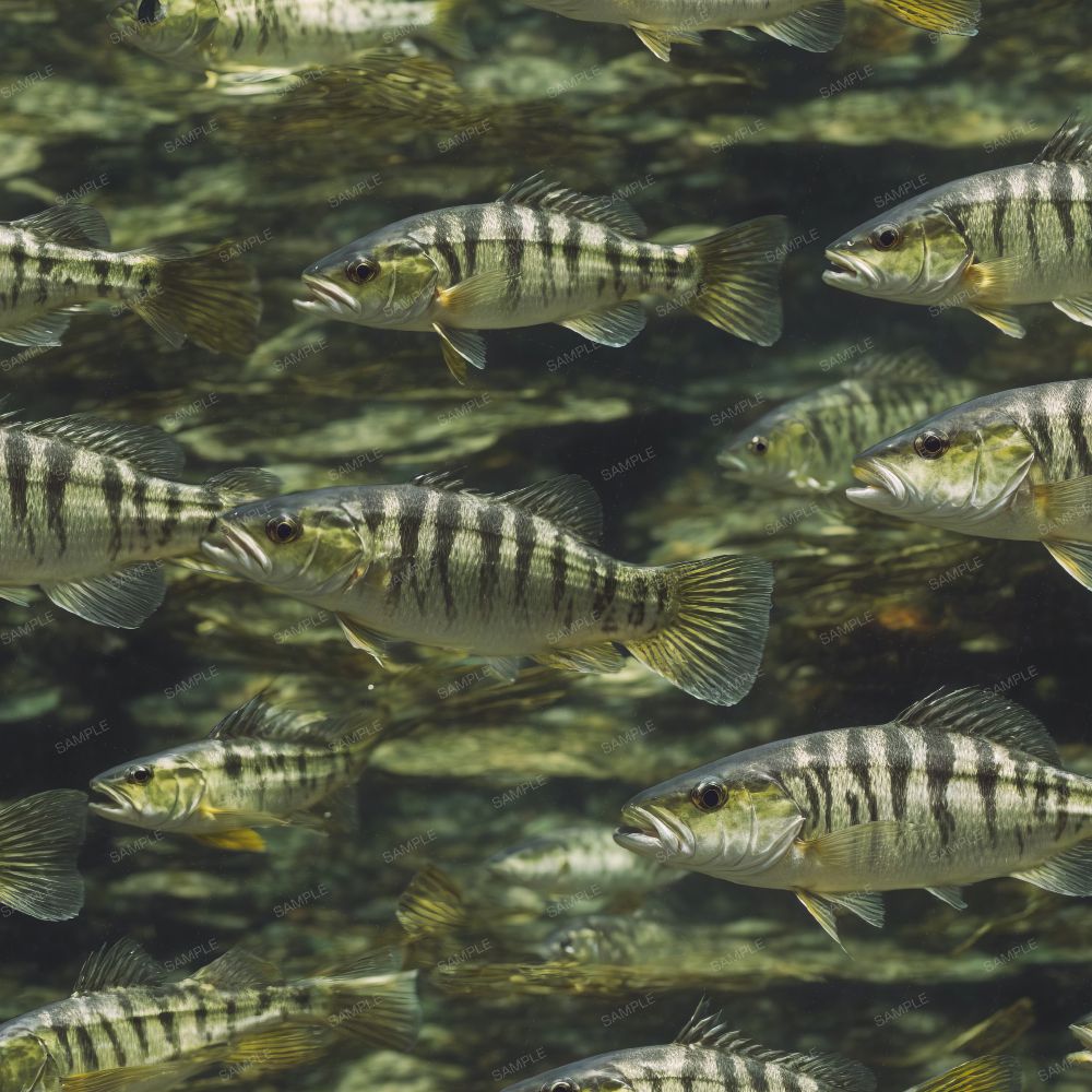 Striper Bass Fish Camouflage 42