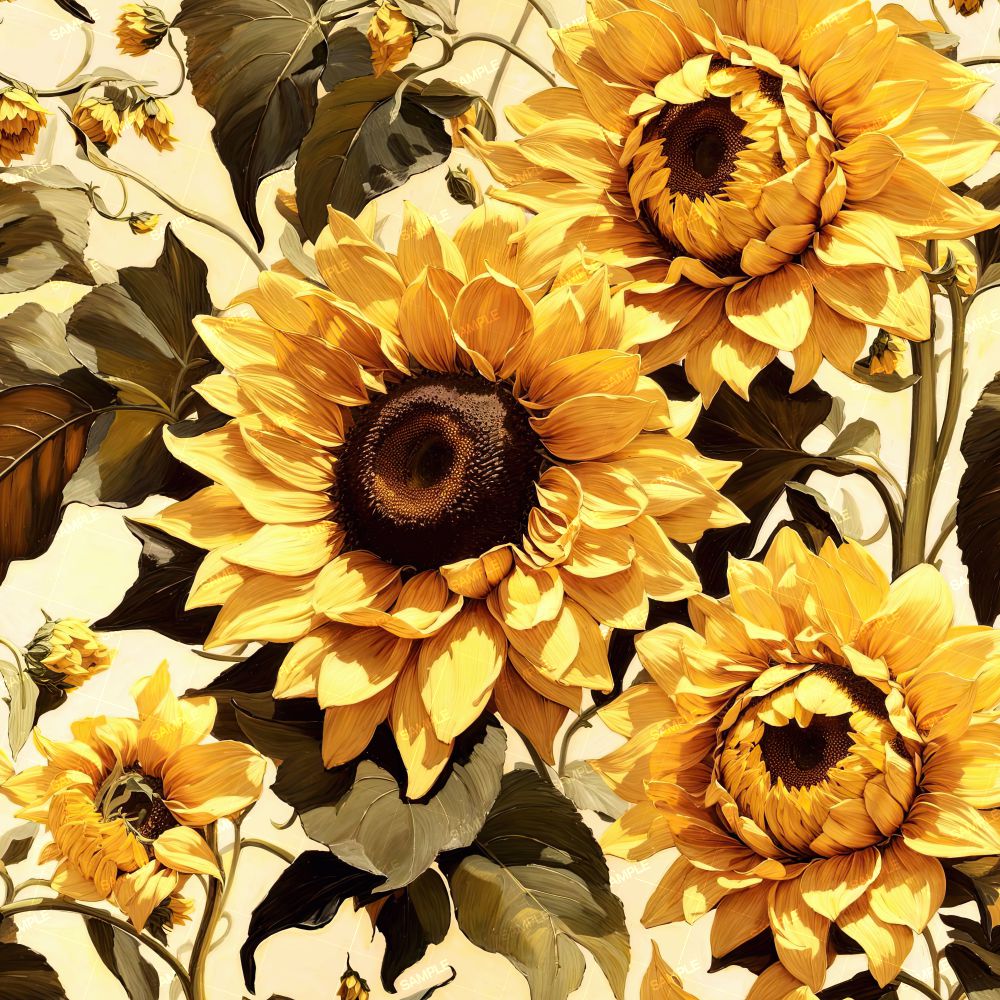 Sunflower Oil Painting