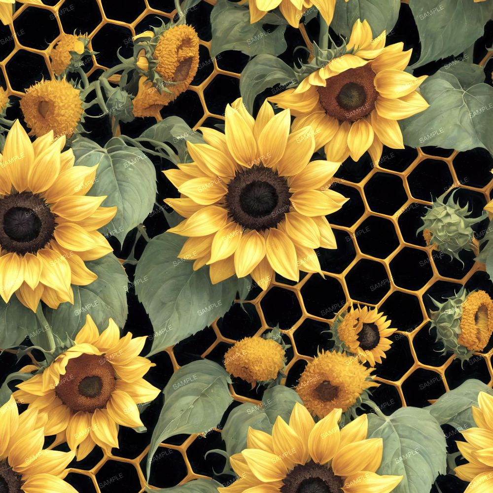 Sunflowers and Honeycomb