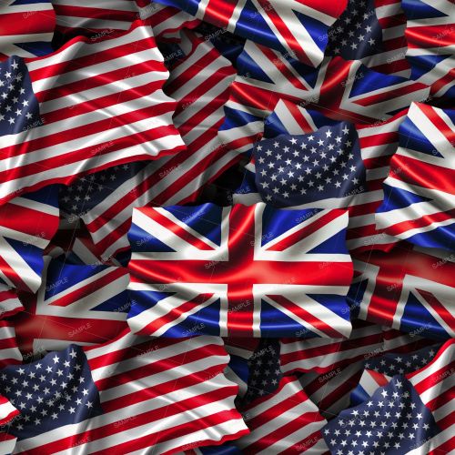 US and British Flags