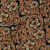 Verdigris-Scroll-Leatherwork