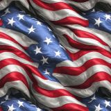 Waving-Satin-US-Flag